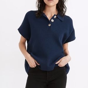 Madewell Irwin Polo Sweater Tee